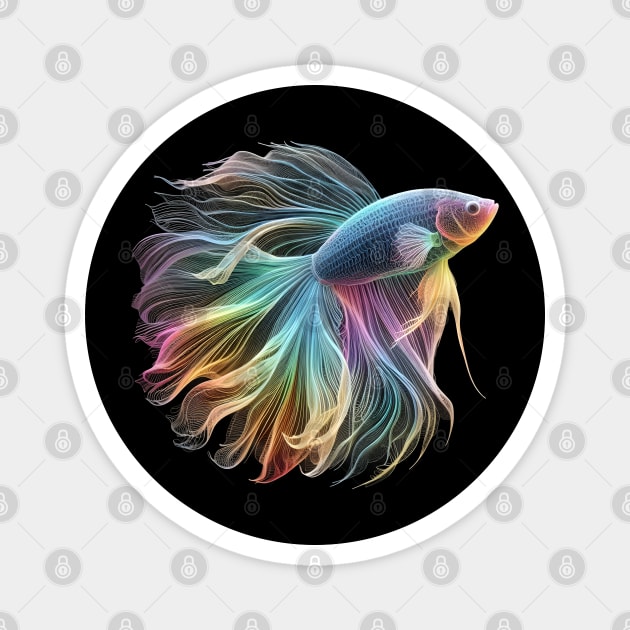 The Mesmerizing Betta Magnet by MakerMind8.2